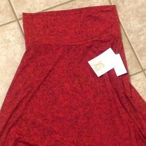 XS lularoe Azure skirt
